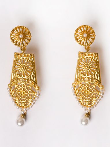 Cercei elegantă  regală 