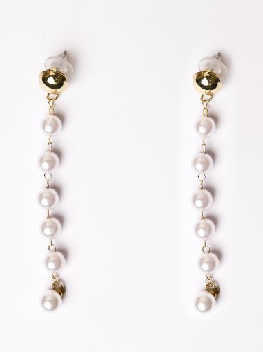Cercei șirag cu perle