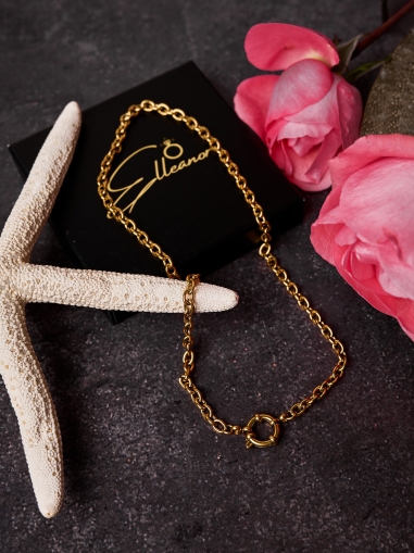 Colier placat cu aur 18K Miranda Kerr