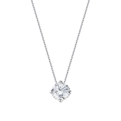 Colier solitar cu diamante de 0,25 carate