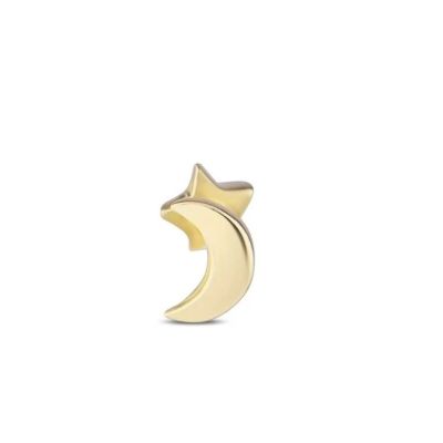 Cercel de aur Moon