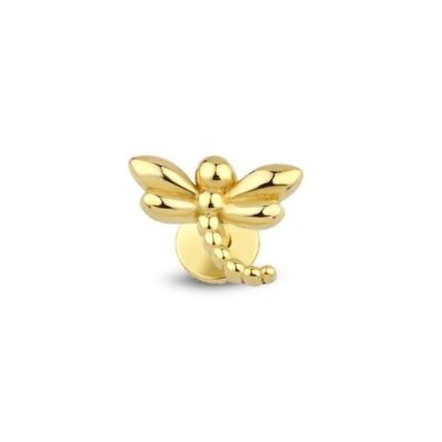 Piercing de aur Dragonfly