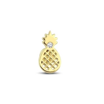 Piercing de aur Ananas