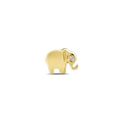 Piercing de aur Elefant