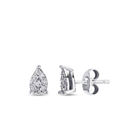 Cercei cu diamant de 0,13 carate