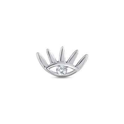 Piercing ochi cu diamant de 0,03 carate