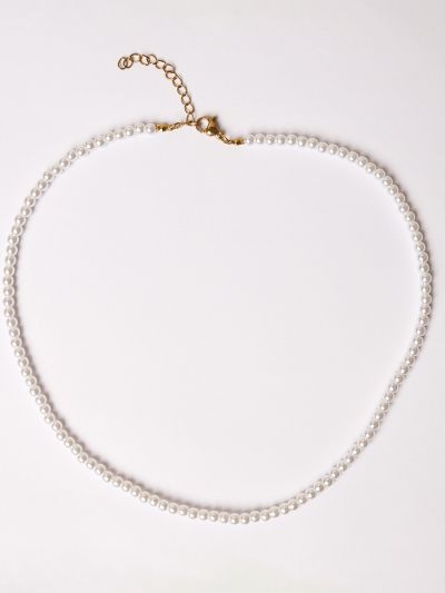 Colier cu mini perle 4 mm