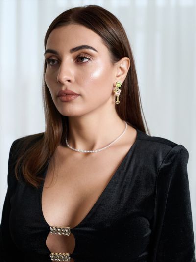 Colier cu mini perle 4 mm