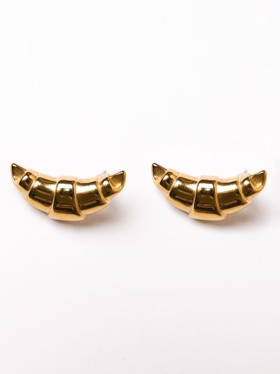 Cercei croissant aurii