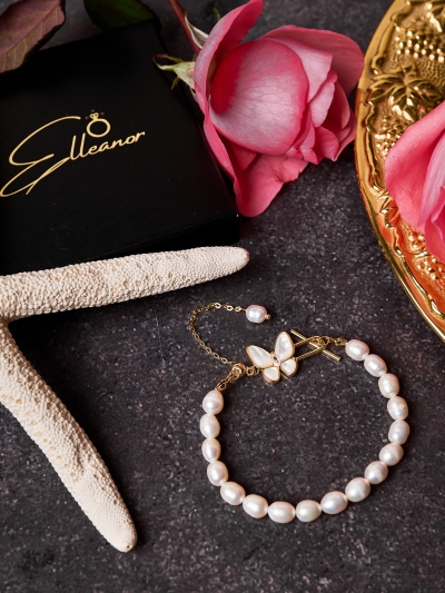 Brățară perle Butterfly set