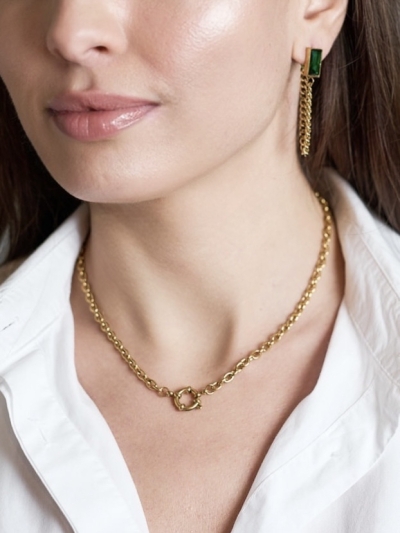 Colier placat cu aur 18K Miranda Kerr